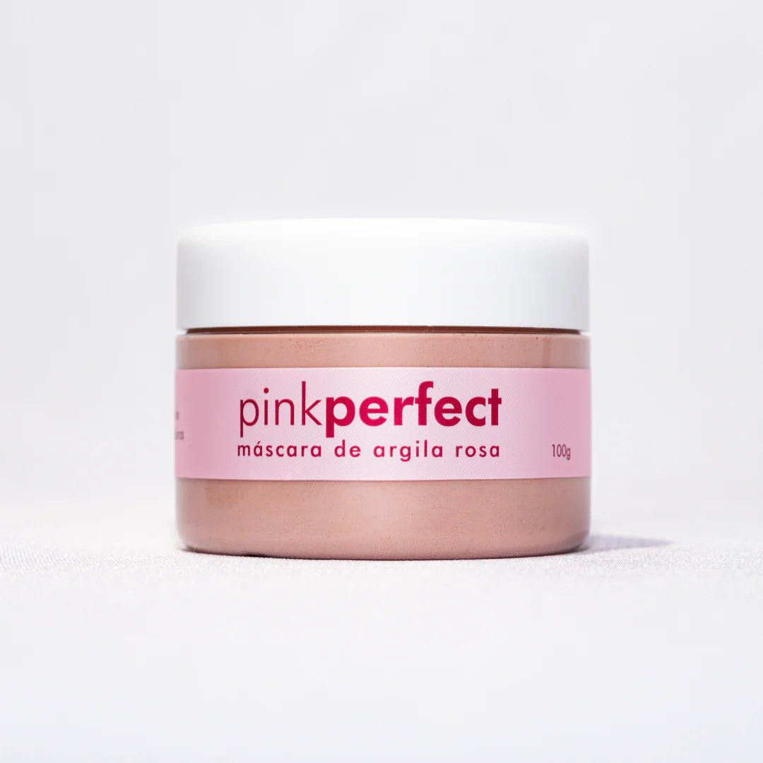 Máscara de Argila Rosa Antiacne + – PinkPerfect Máscara de Argila Rosa Antiacne + – PinkPerfect