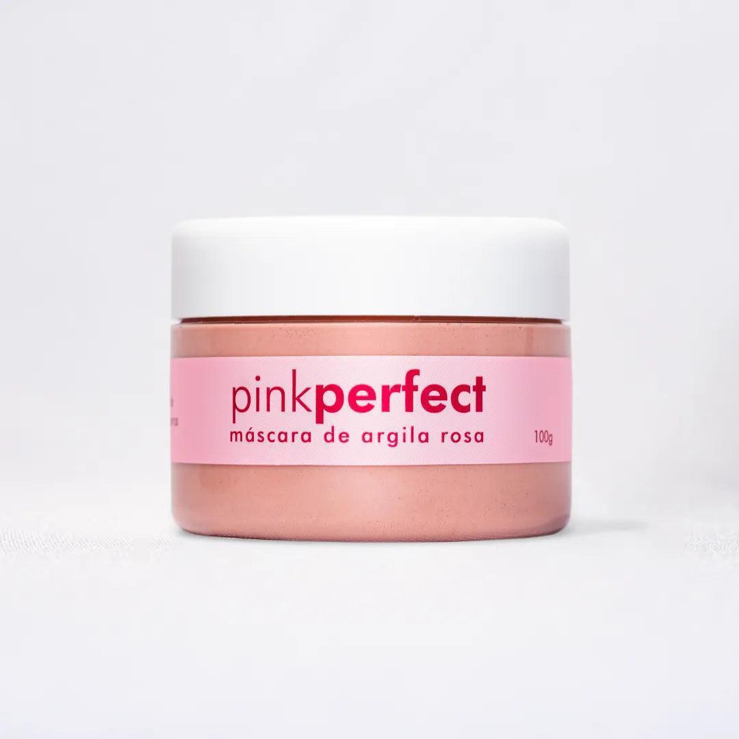 Máscara de Argila Rosa Antiacne