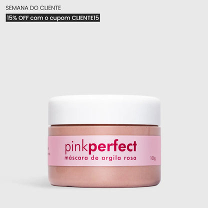 Máscara de Argila Rosa Antiacne