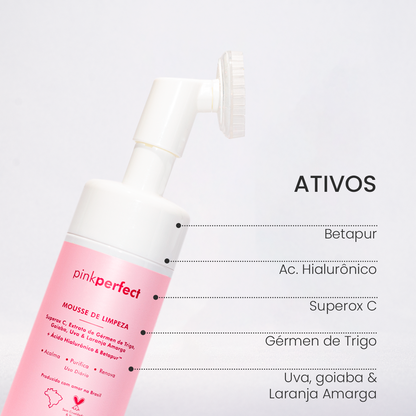 Máscara + Mousse PinkPerfect (Mês do Consumidor)