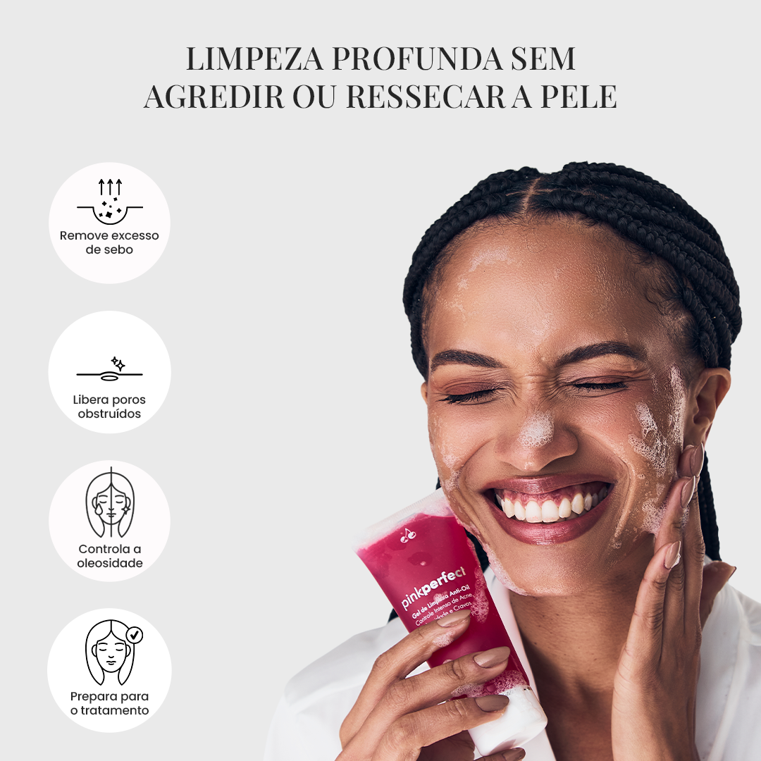 Lançamento: Gel de Limpeza Facial Anti-Oil