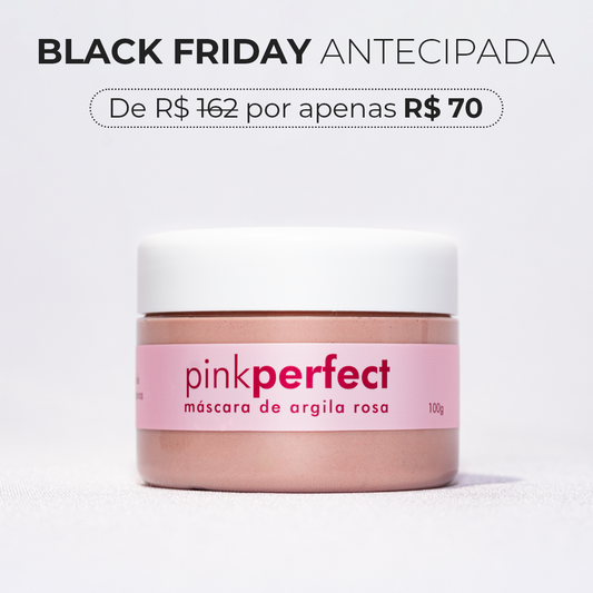 Máscara de Argila Rosa Antiacne (Tudo R$ 70)