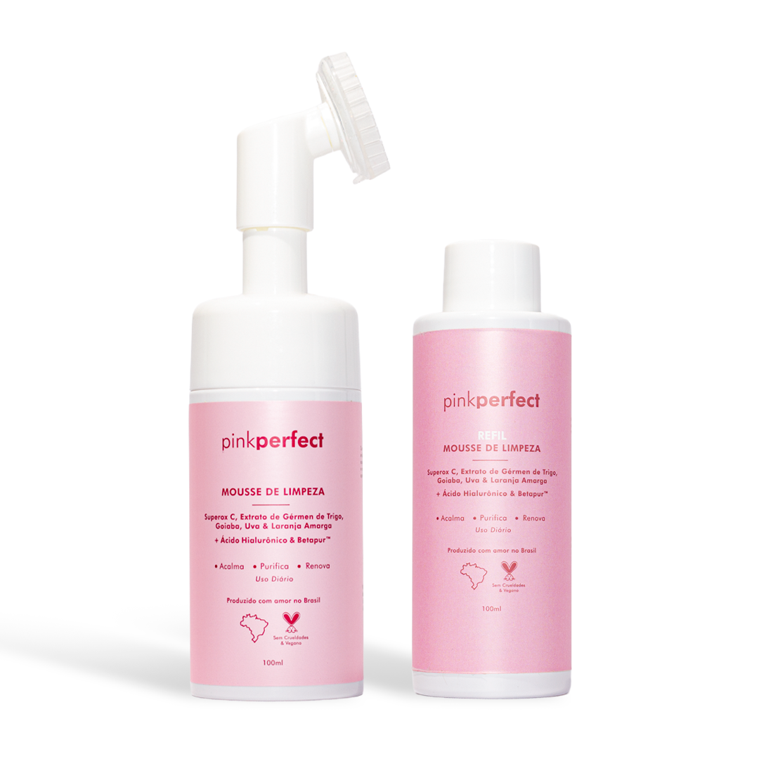 Mousse de Limpeza Antiacne + Refil