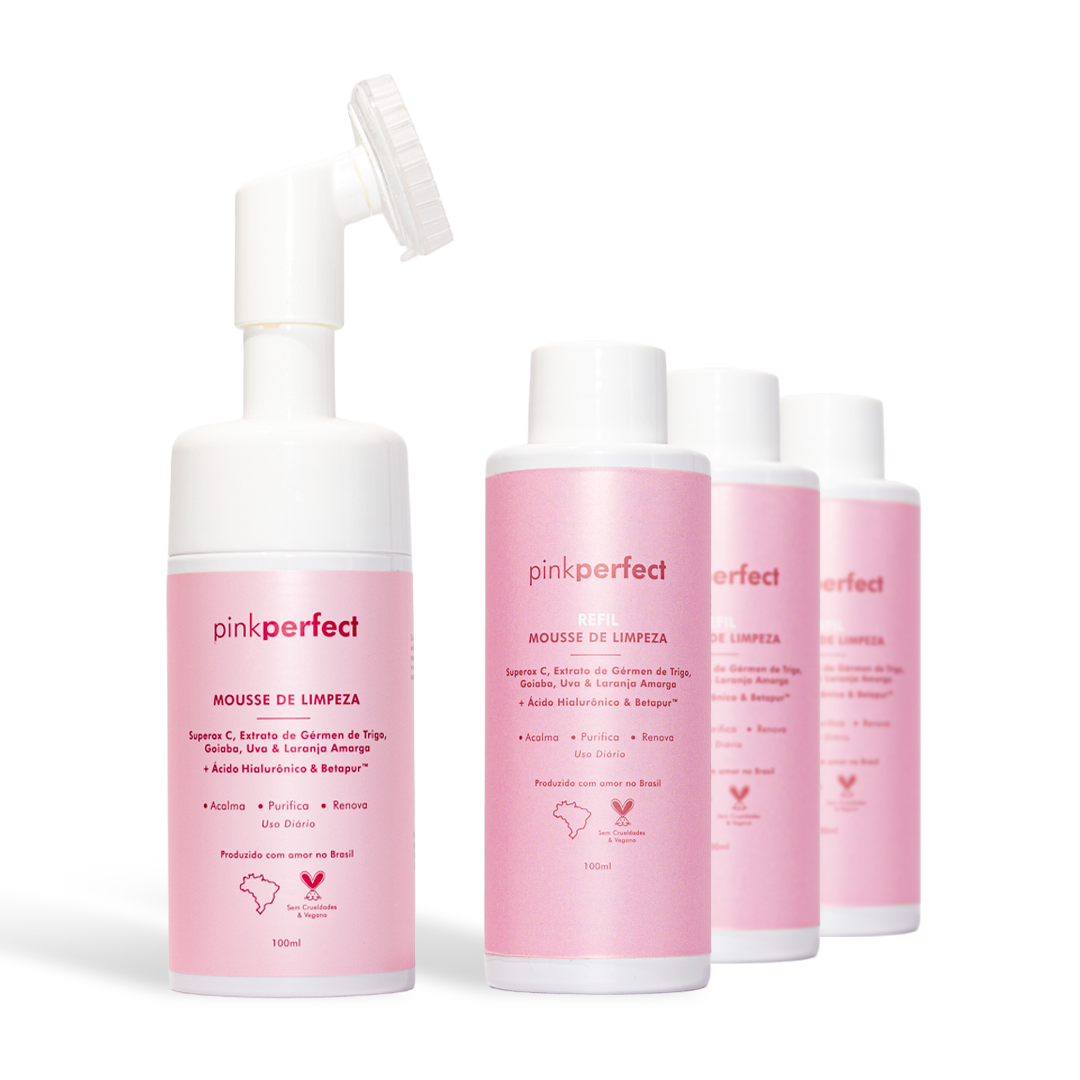 Mousse de Limpeza Antiacne + Refil