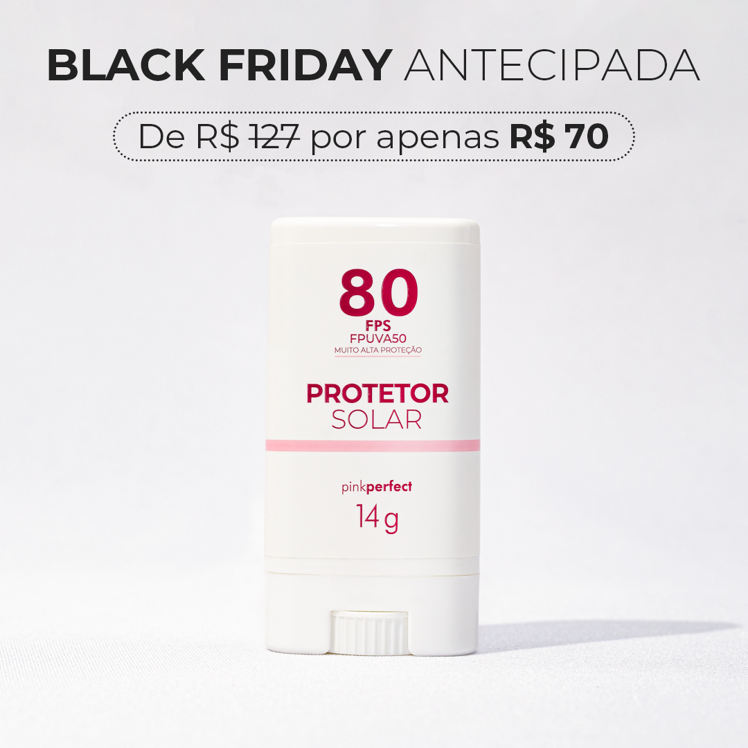 Protetor Solar em Bastão FPS 80 (Tudo R$ 70)