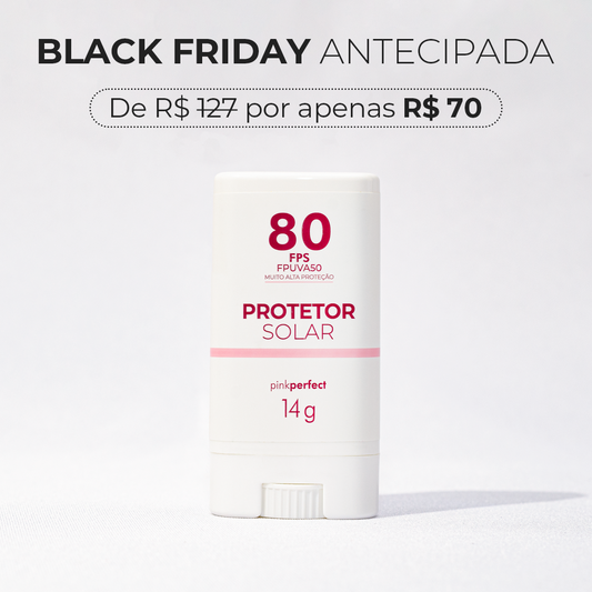 Protetor Solar em Bastão FPS 80 (Tudo R$ 70)