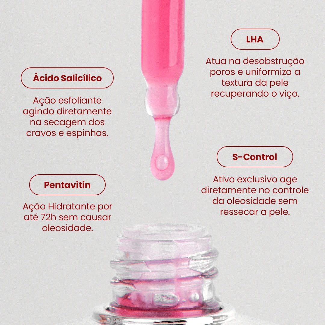 Solução S-Control | Sérum Corretor de Acne