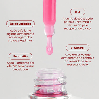 Solução S-Control | Sérum Corretor de Acne