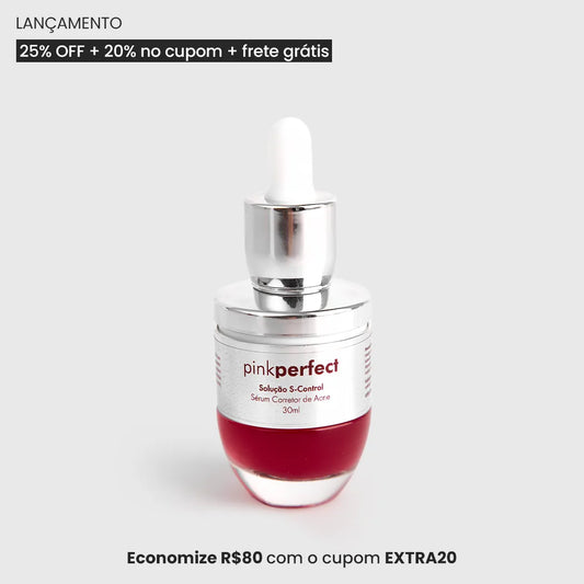 Lançamento: Solução S-Control | Sérum Corretor de Acne