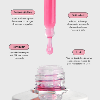 Solução S-Control | Sérum Corretor de Acne