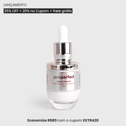 Lançamento: Solução Bakuchiol | Sérum de Vitamina C Clareador