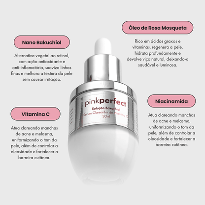 Solução Bakuchiol | Sérum de Vitamina C