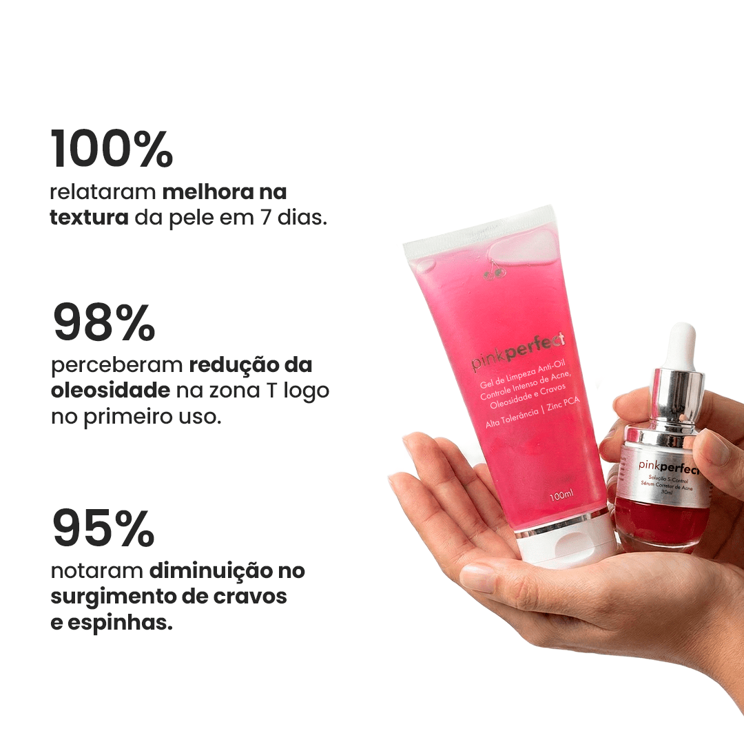 Duo Gel de Limpeza + S - Control - PinkPerfect