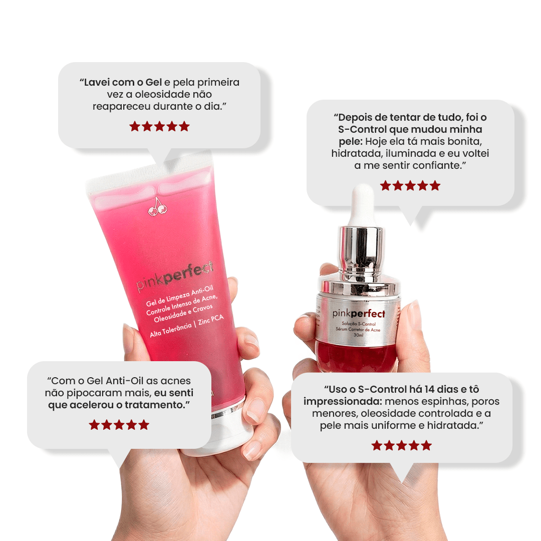 Duo Gel de Limpeza + S - Control - PinkPerfect