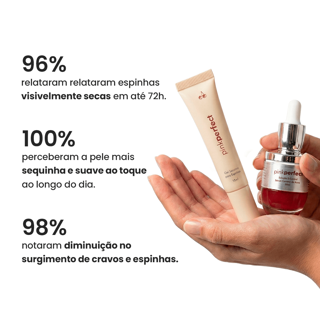 Duo S - Control + Gel Secativo - PinkPerfect