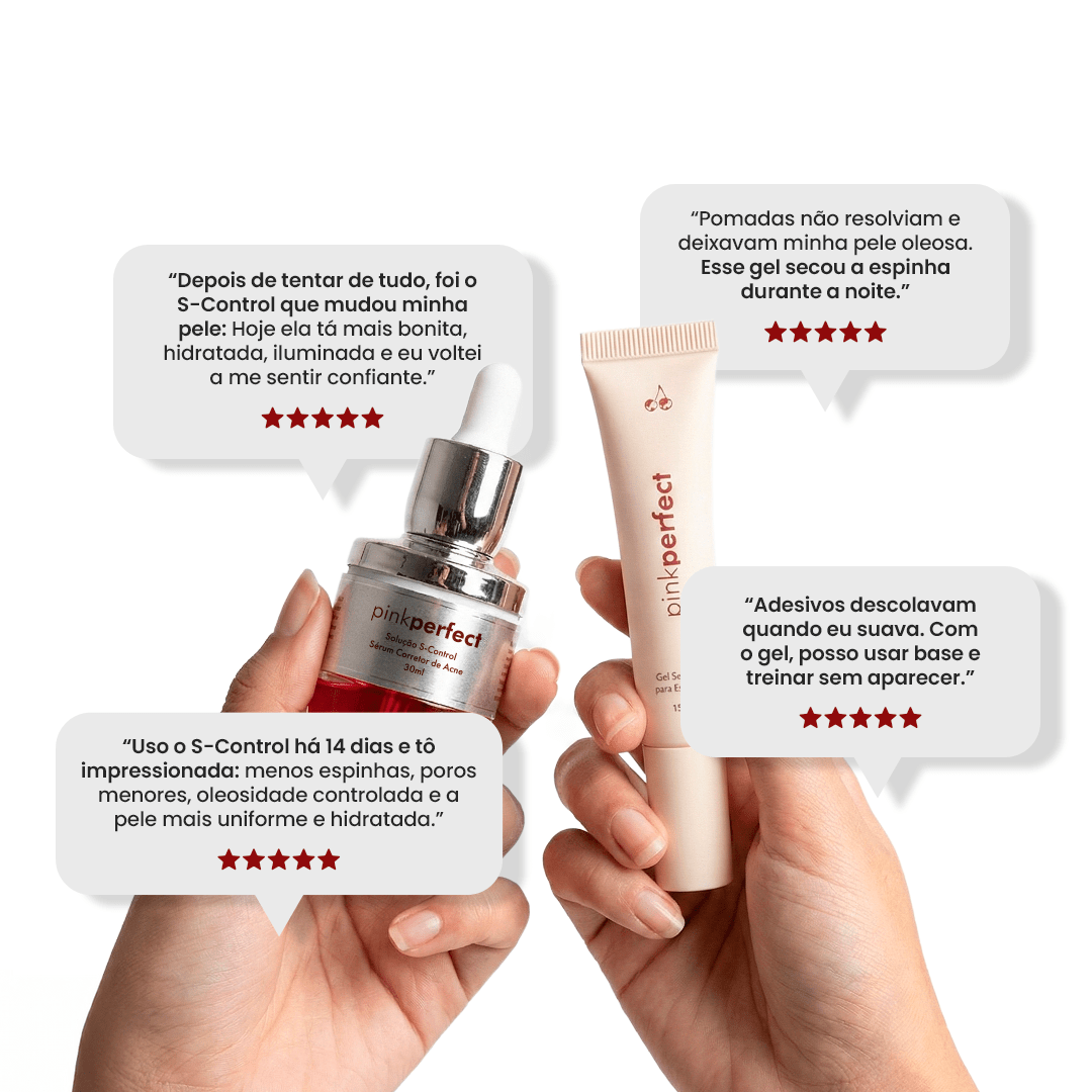Duo S - Control + Gel Secativo - PinkPerfect