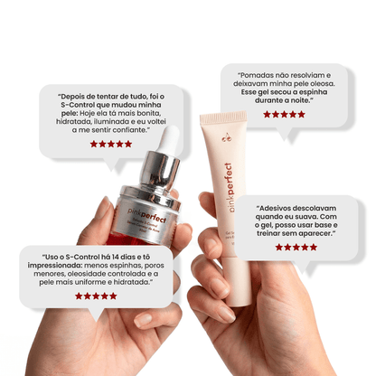 Duo S - Control + Gel Secativo - PinkPerfect