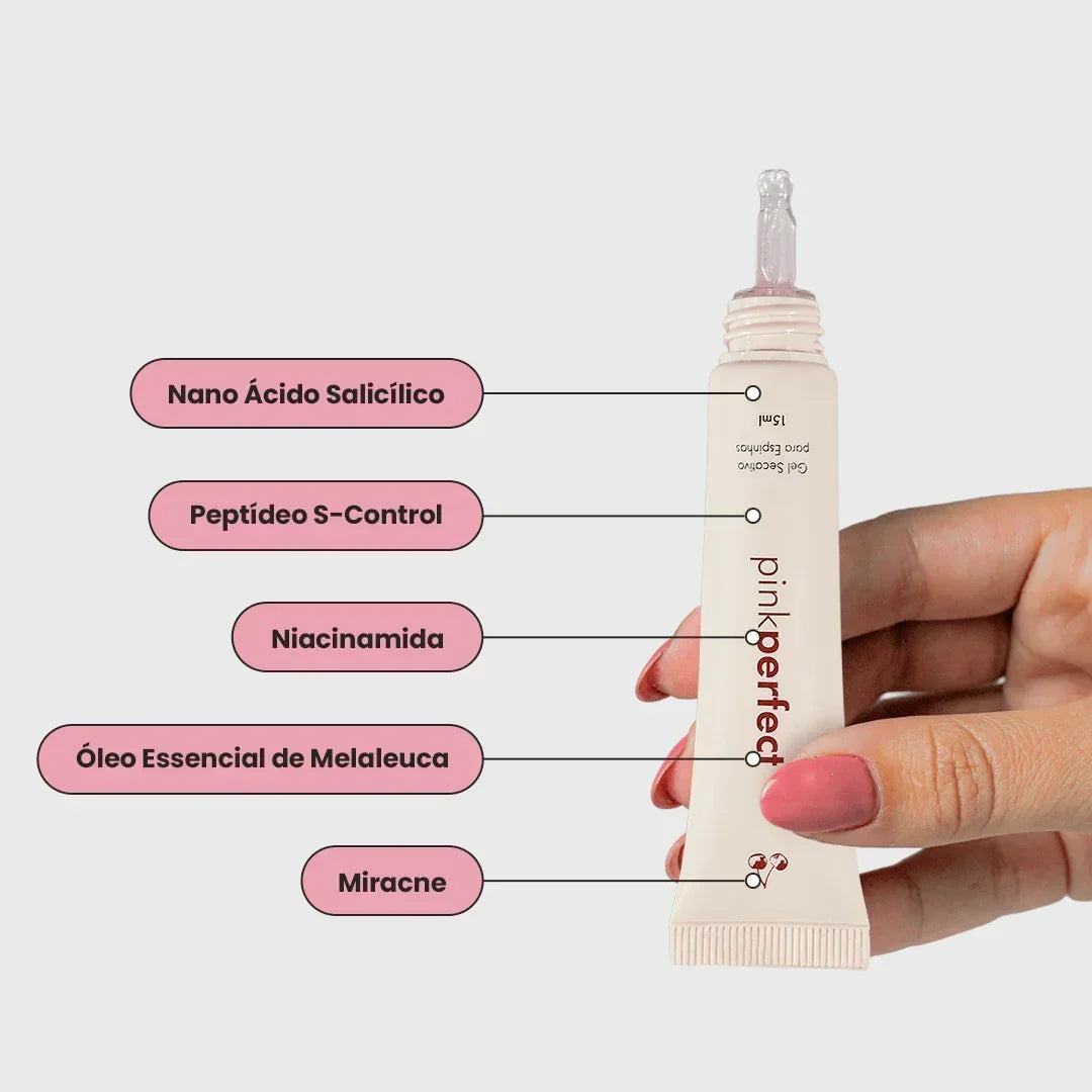 Duo S - Control + Gel Secativo - PinkPerfect
