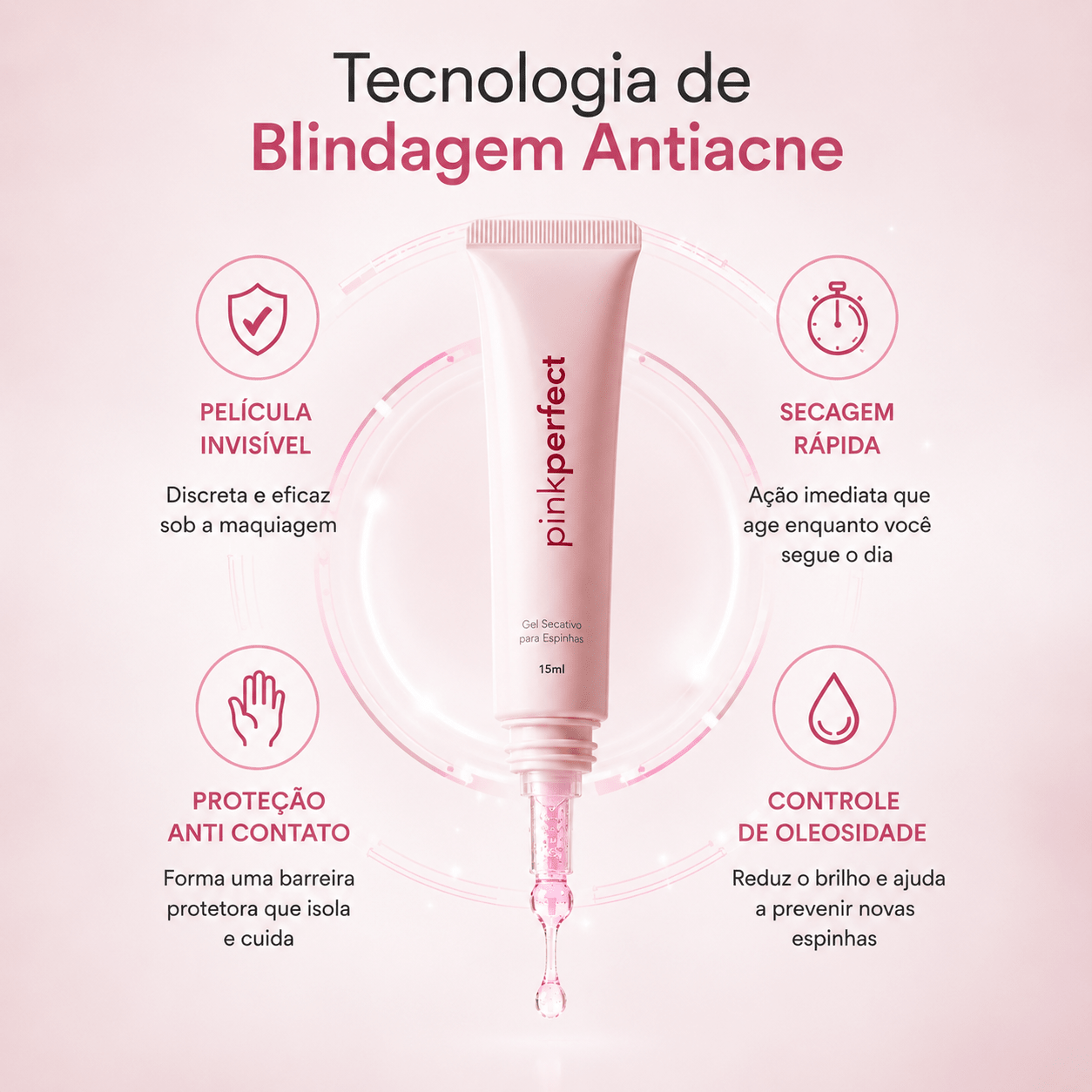 Duo S-Control + Gel Secativo | Edição Limitada - PinkPerfect