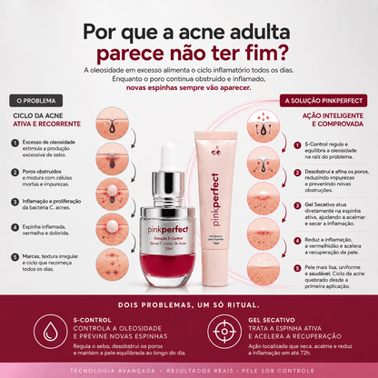 Duo S-Control + Gel Secativo | Edição Limitada - PinkPerfect