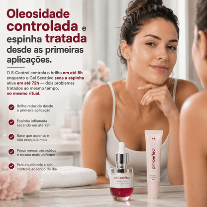 Duo S-Control + Gel Secativo | Edição Limitada - PinkPerfect