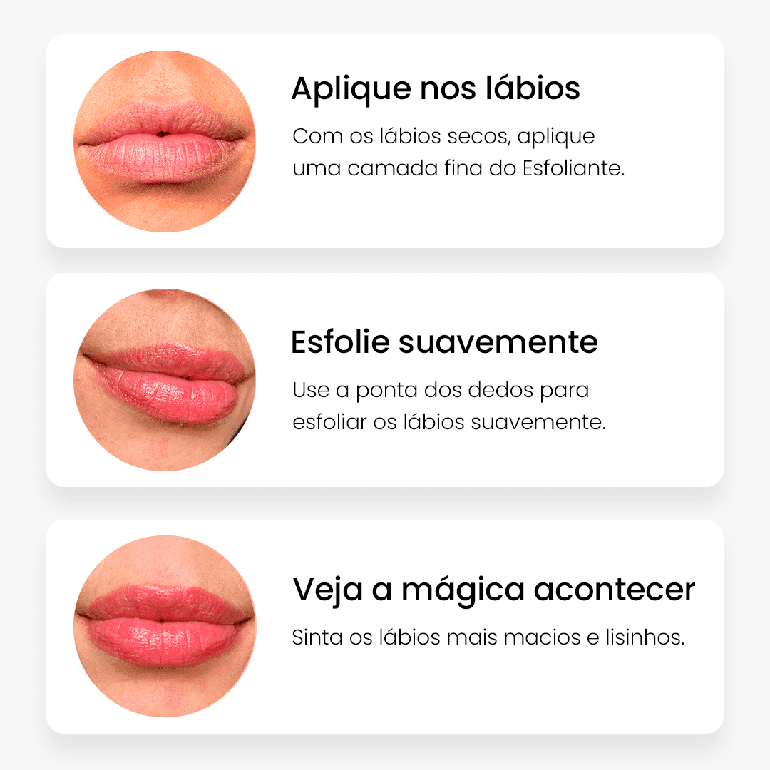 Esfoliante Lip Cleansing - Limpeza Profunda + - PinkPerfect