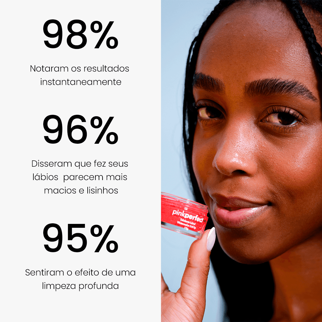 Esfoliante Lip Cleansing - Limpeza Profunda + - PinkPerfect