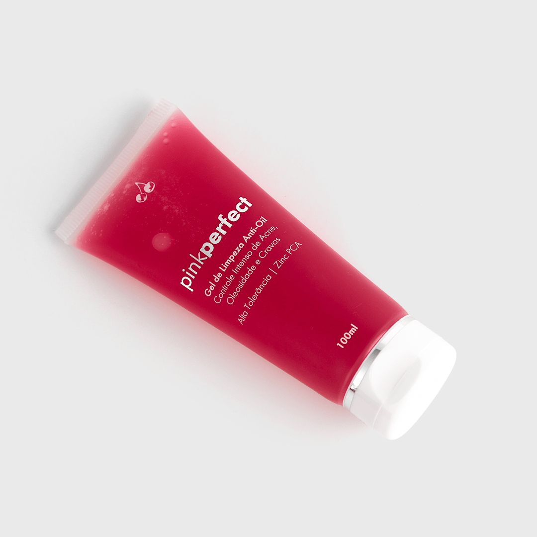 Gel de Limpeza Facial Anti - Oil exclusivo - PinkPerfect
