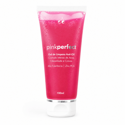Gel de Limpeza Facial Anti-Oil exclusivo - PinkPerfect