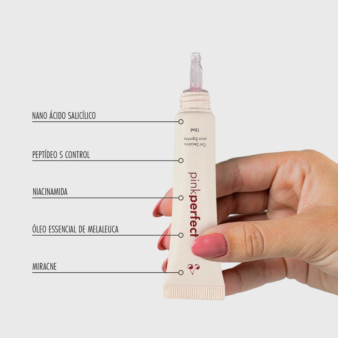 Gel Secativo para Espinhas | Película invisível + - PinkPerfect
