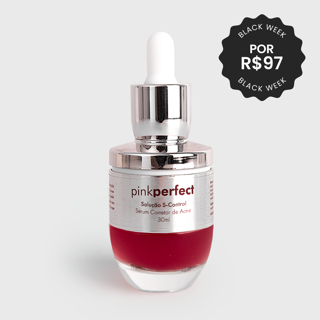 Solução S - Control | Sérum Corretor de Acne - PinkPerfect