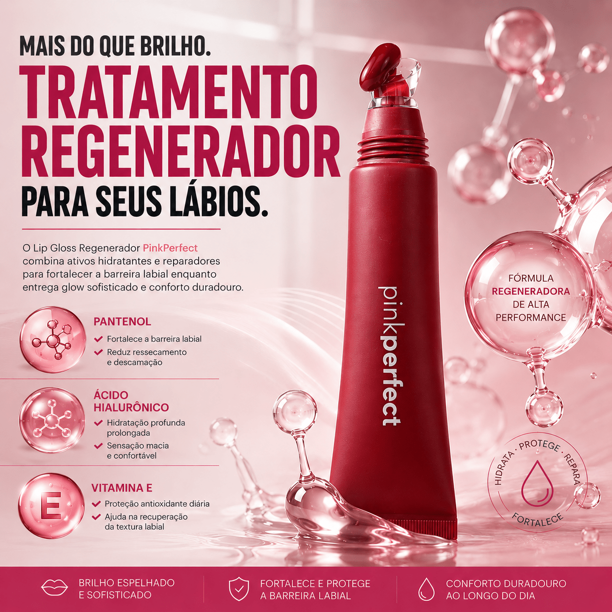 SOS NewLips Cherry | Edição Limitada - PinkPerfect