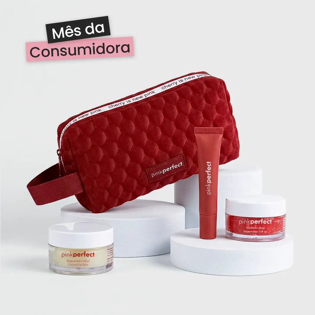 SOS NewLips Completo + Necessaire | Edição Limitada - PinkPerfect