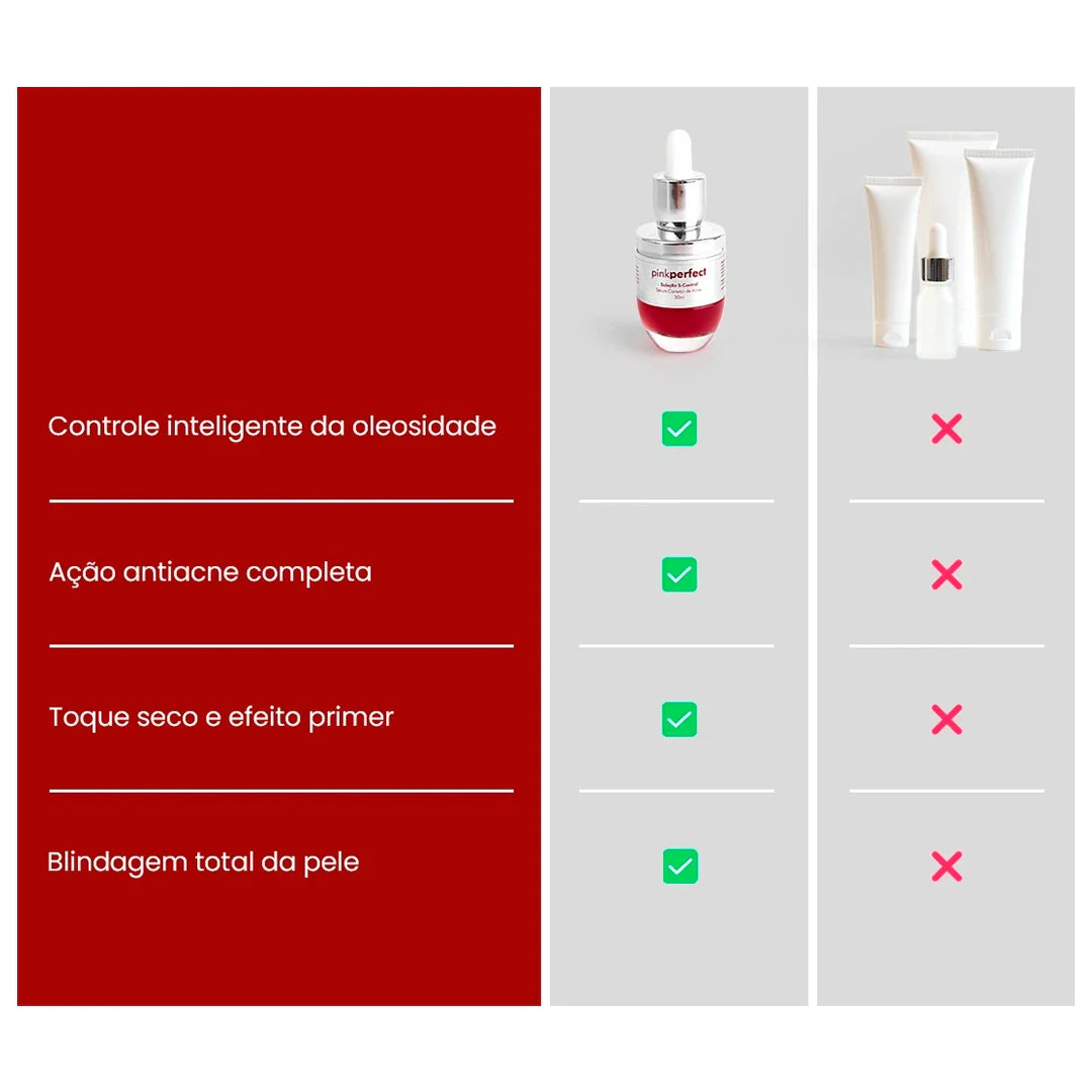 Solução S-Control | Sérum Corretor de Acne